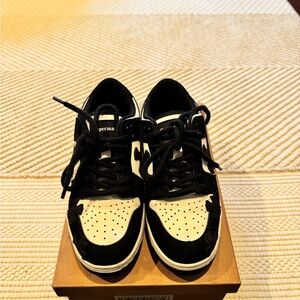 Black and White Sneakers